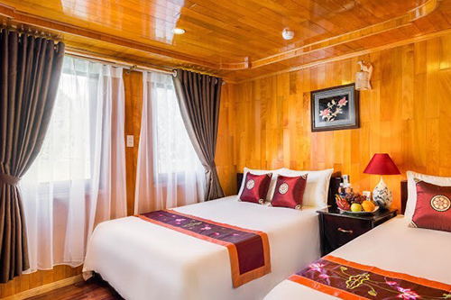 Croisière à bord d'une jonque privée baie de Lan Ha 3 jours