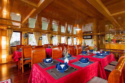 Croisière à bord d'une jonque privée baie de Lan Ha 3 jours