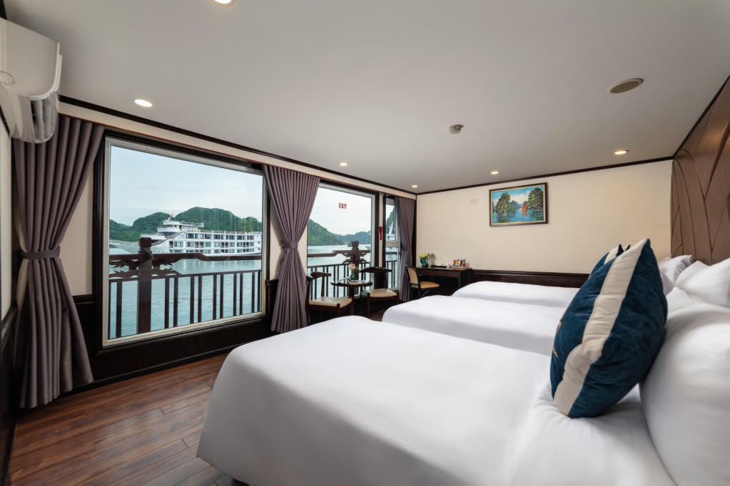 Luxury Amanda Halong Bay Cruise 2 Days 1 Night