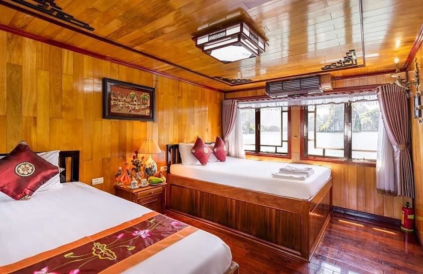 Croisière en baie Lan Ha sur Jonque Cat ba Ocean Cruise 2 jours 1 nuit