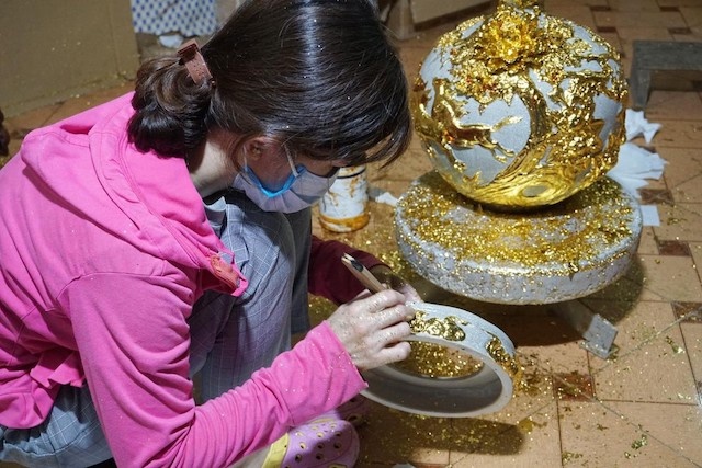 Le village des feuilles d’or et d’argent de Kiêu Ky