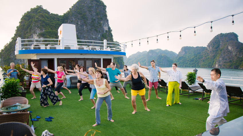 Discover Bai Tu Long Bay on Swan Cruises 2 Days 1 Night