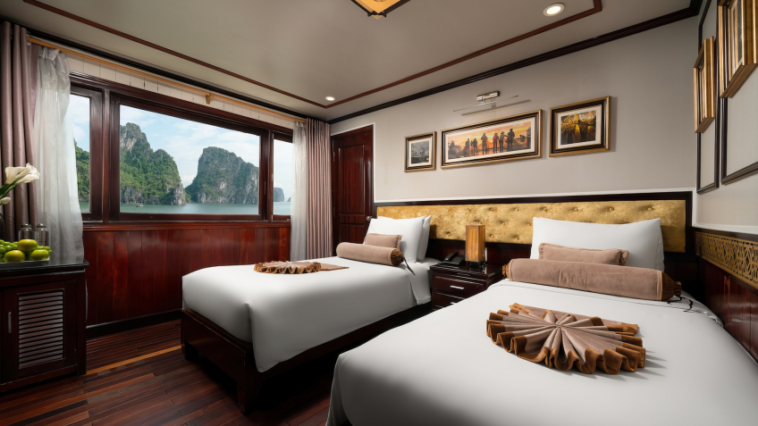 Discover Bai Tu Long Bay on Swan Cruises 2 Days 1 Night