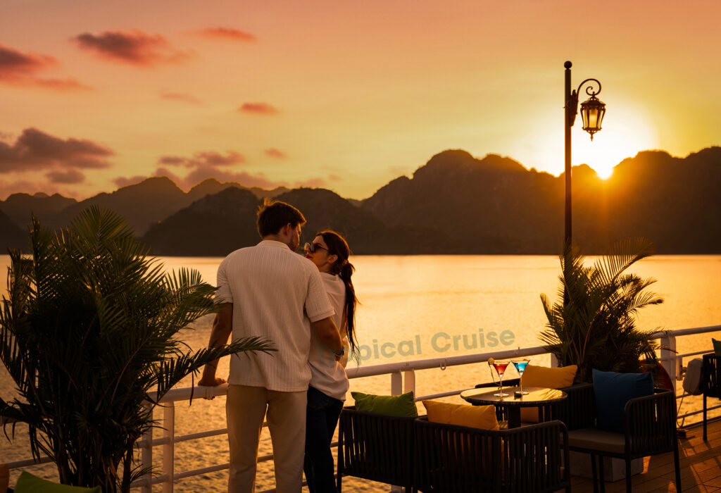 Ha Long bay-Lan Ha bay day tour on 5 star Tropical Cruise